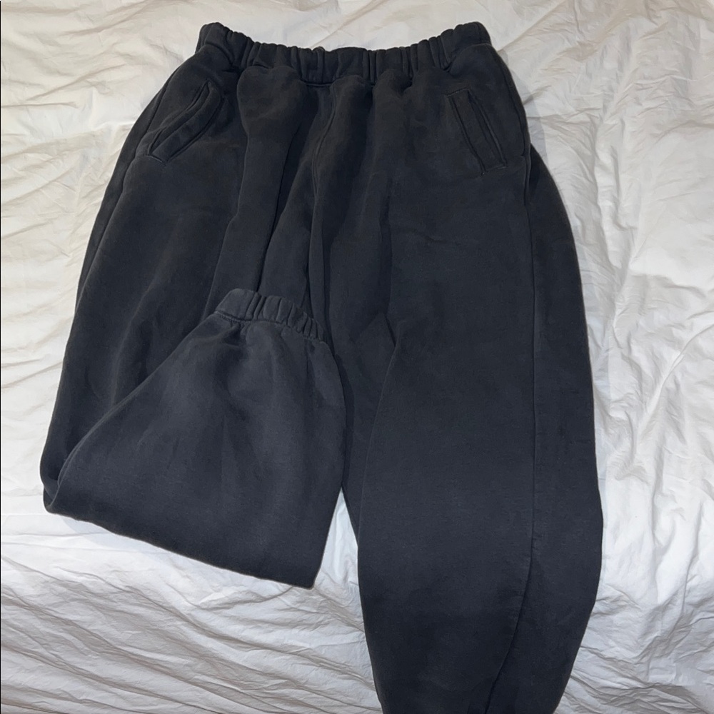 Abercrombie grey-blue jogger sweatpants